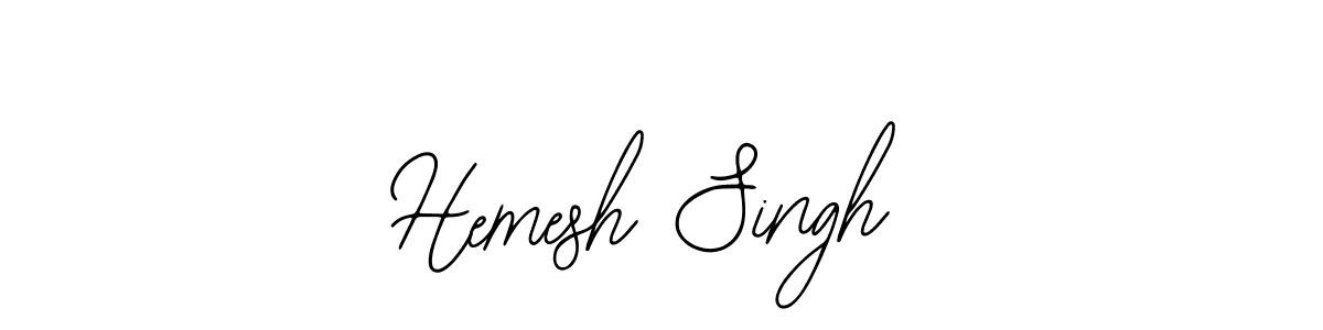 Make a beautiful signature design for name Hemesh Singh. Use this online signature maker to create a handwritten signature for free. Hemesh Singh signature style 12 images and pictures png