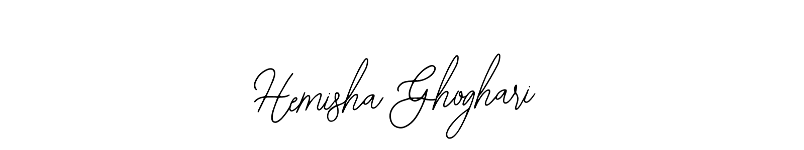 Also we have Hemisha Ghoghari name is the best signature style. Create professional handwritten signature collection using Bearetta-2O07w autograph style. Hemisha Ghoghari signature style 12 images and pictures png