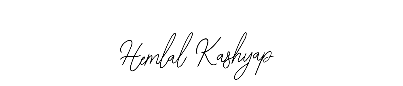 How to make Hemlal Kashyap signature? Bearetta-2O07w is a professional autograph style. Create handwritten signature for Hemlal Kashyap name. Hemlal Kashyap signature style 12 images and pictures png