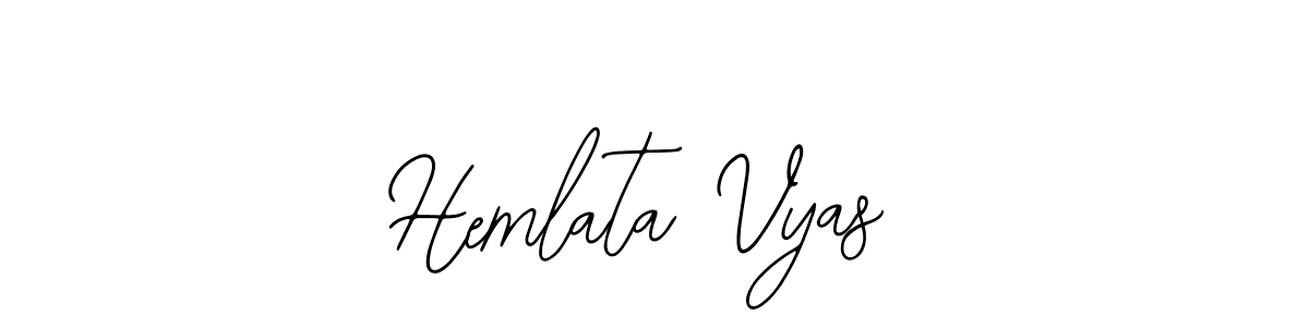 It looks lik you need a new signature style for name Hemlata Vyas. Design unique handwritten (Bearetta-2O07w) signature with our free signature maker in just a few clicks. Hemlata Vyas signature style 12 images and pictures png