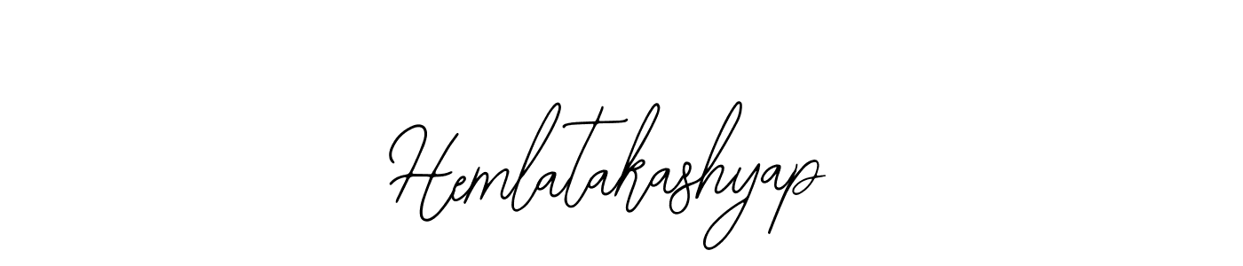 Also You can easily find your signature by using the search form. We will create Hemlatakashyap name handwritten signature images for you free of cost using Bearetta-2O07w sign style. Hemlatakashyap signature style 12 images and pictures png