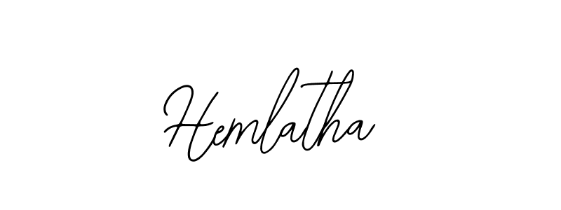 You should practise on your own different ways (Bearetta-2O07w) to write your name (Hemlatha) in signature. don't let someone else do it for you. Hemlatha signature style 12 images and pictures png