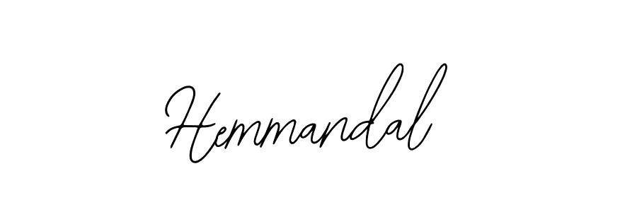 How to make Hemmandal signature? Bearetta-2O07w is a professional autograph style. Create handwritten signature for Hemmandal name. Hemmandal signature style 12 images and pictures png