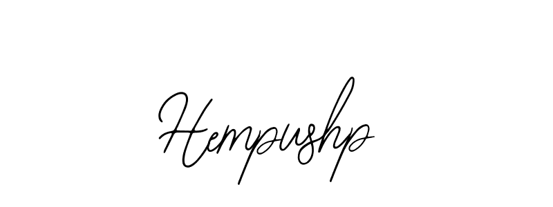 Hempushp stylish signature style. Best Handwritten Sign (Bearetta-2O07w) for my name. Handwritten Signature Collection Ideas for my name Hempushp. Hempushp signature style 12 images and pictures png