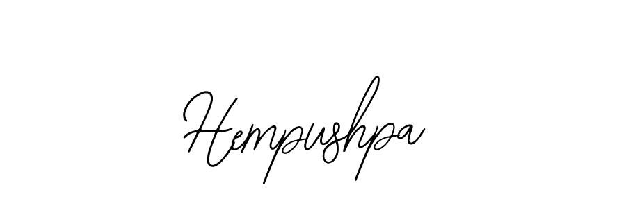 Also You can easily find your signature by using the search form. We will create Hempushpa name handwritten signature images for you free of cost using Bearetta-2O07w sign style. Hempushpa signature style 12 images and pictures png