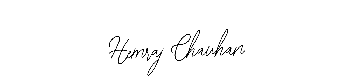 The best way (Bearetta-2O07w) to make a short signature is to pick only two or three words in your name. The name Hemraj Chauhan include a total of six letters. For converting this name. Hemraj Chauhan signature style 12 images and pictures png