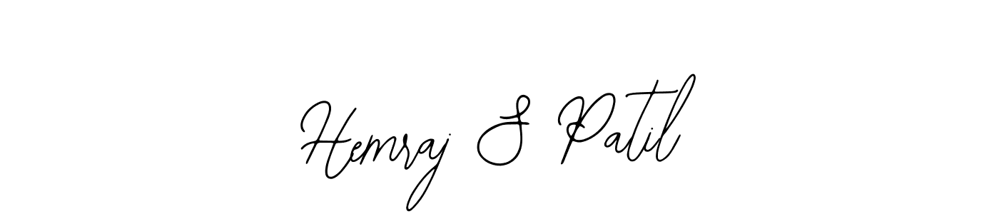 Create a beautiful signature design for name Hemraj S Patil. With this signature (Bearetta-2O07w) fonts, you can make a handwritten signature for free. Hemraj S Patil signature style 12 images and pictures png