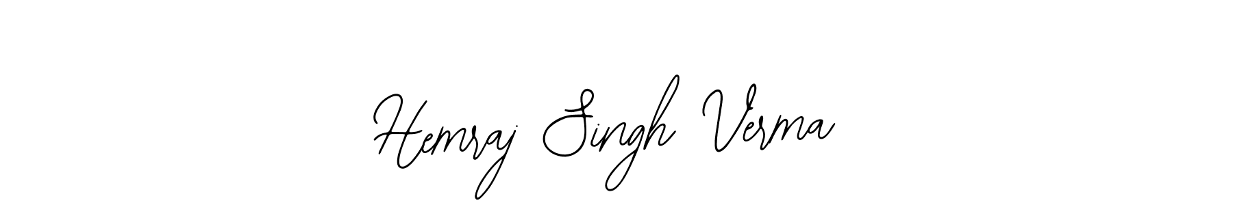 Design your own signature with our free online signature maker. With this signature software, you can create a handwritten (Bearetta-2O07w) signature for name Hemraj Singh Verma. Hemraj Singh Verma signature style 12 images and pictures png