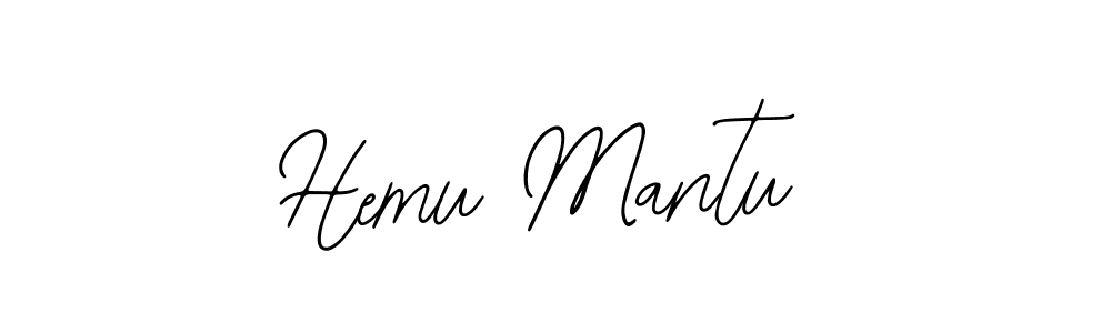 Hemu Mantu stylish signature style. Best Handwritten Sign (Bearetta-2O07w) for my name. Handwritten Signature Collection Ideas for my name Hemu Mantu. Hemu Mantu signature style 12 images and pictures png