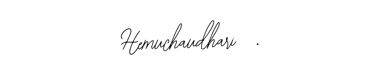 How to Draw Hemuchaudhari  . signature style? Bearetta-2O07w is a latest design signature styles for name Hemuchaudhari  .. Hemuchaudhari  . signature style 12 images and pictures png