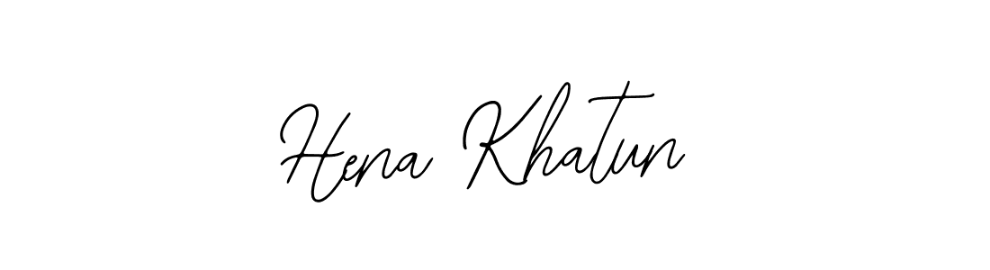 Hena Khatun stylish signature style. Best Handwritten Sign (Bearetta-2O07w) for my name. Handwritten Signature Collection Ideas for my name Hena Khatun. Hena Khatun signature style 12 images and pictures png