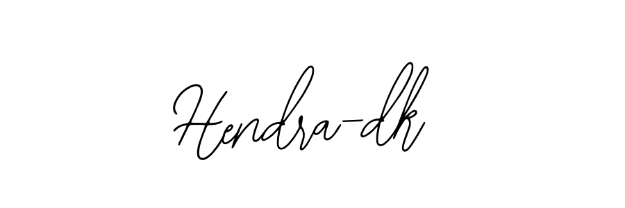 Make a beautiful signature design for name Hendra-dk. With this signature (Bearetta-2O07w) style, you can create a handwritten signature for free. Hendra-dk signature style 12 images and pictures png