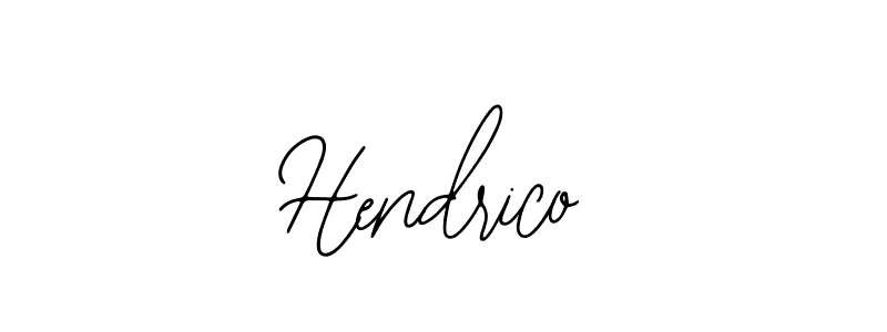 Bearetta-2O07w is a professional signature style that is perfect for those who want to add a touch of class to their signature. It is also a great choice for those who want to make their signature more unique. Get Hendrico name to fancy signature for free. Hendrico signature style 12 images and pictures png