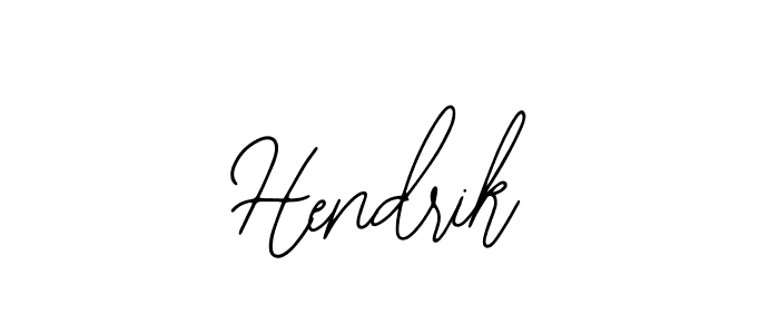 Use a signature maker to create a handwritten signature online. With this signature software, you can design (Bearetta-2O07w) your own signature for name Hendrik. Hendrik signature style 12 images and pictures png