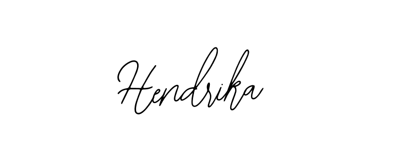 Similarly Bearetta-2O07w is the best handwritten signature design. Signature creator online .You can use it as an online autograph creator for name Hendrika. Hendrika signature style 12 images and pictures png