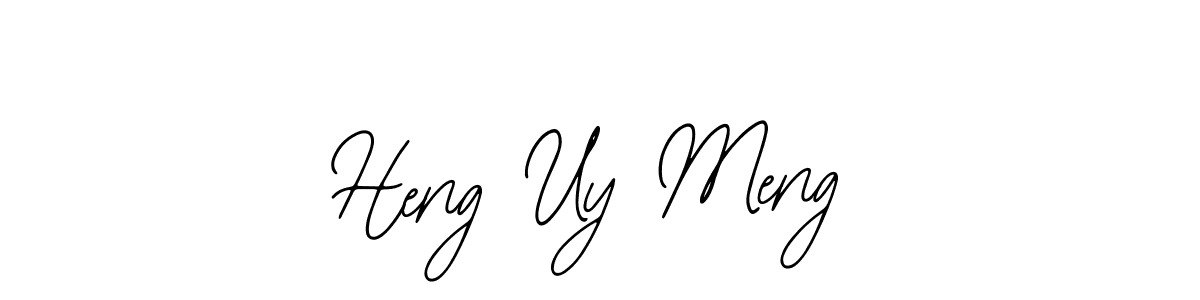 Also we have Heng Uy Meng name is the best signature style. Create professional handwritten signature collection using Bearetta-2O07w autograph style. Heng Uy Meng signature style 12 images and pictures png