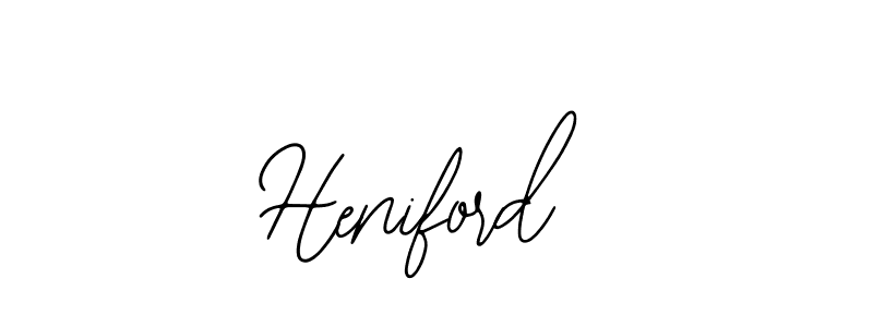 Heniford stylish signature style. Best Handwritten Sign (Bearetta-2O07w) for my name. Handwritten Signature Collection Ideas for my name Heniford. Heniford signature style 12 images and pictures png