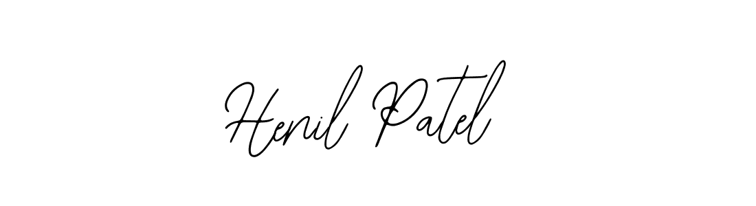 How to Draw Henil Patel signature style? Bearetta-2O07w is a latest design signature styles for name Henil Patel. Henil Patel signature style 12 images and pictures png