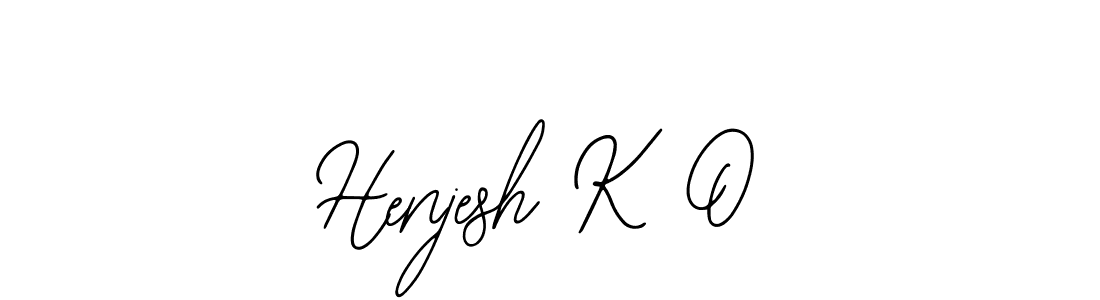 Similarly Bearetta-2O07w is the best handwritten signature design. Signature creator online .You can use it as an online autograph creator for name Henjesh K O. Henjesh K O signature style 12 images and pictures png
