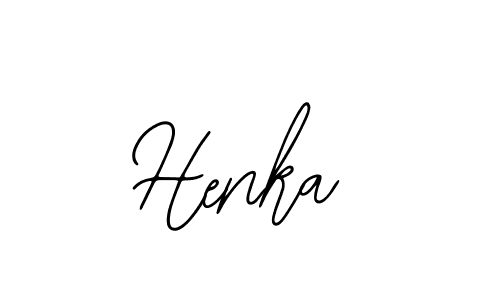 if you are searching for the best signature style for your name Henka. so please give up your signature search. here we have designed multiple signature styles  using Bearetta-2O07w. Henka signature style 12 images and pictures png