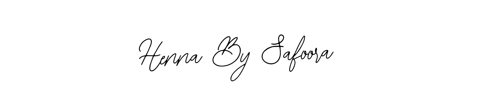 The best way (Bearetta-2O07w) to make a short signature is to pick only two or three words in your name. The name Henna By Safoora include a total of six letters. For converting this name. Henna By Safoora signature style 12 images and pictures png