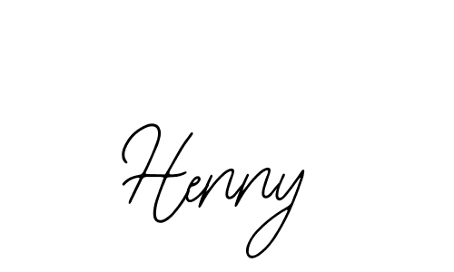You should practise on your own different ways (Bearetta-2O07w) to write your name (Henny) in signature. don't let someone else do it for you. Henny signature style 12 images and pictures png