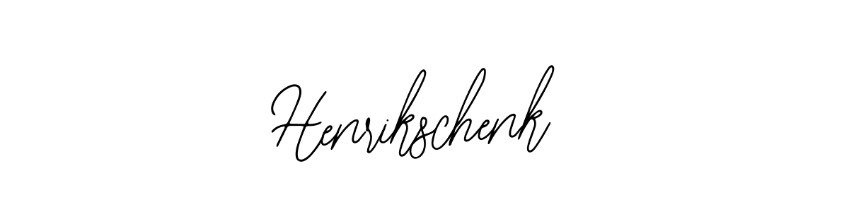 Use a signature maker to create a handwritten signature online. With this signature software, you can design (Bearetta-2O07w) your own signature for name Henrikschenk. Henrikschenk signature style 12 images and pictures png