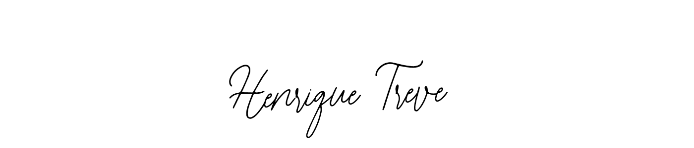 How to make Henrique Treve name signature. Use Bearetta-2O07w style for creating short signs online. This is the latest handwritten sign. Henrique Treve signature style 12 images and pictures png