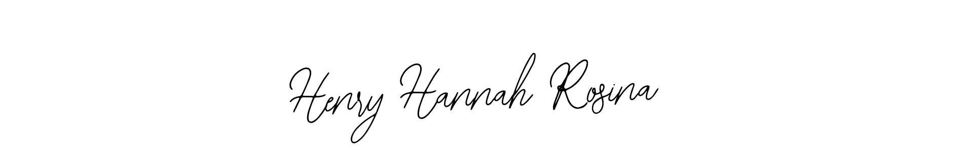 You should practise on your own different ways (Bearetta-2O07w) to write your name (Henry Hannah Rosina) in signature. don't let someone else do it for you. Henry Hannah Rosina signature style 12 images and pictures png