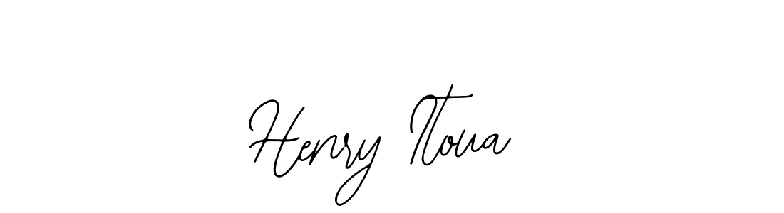 It looks lik you need a new signature style for name Henry Itoua. Design unique handwritten (Bearetta-2O07w) signature with our free signature maker in just a few clicks. Henry Itoua signature style 12 images and pictures png