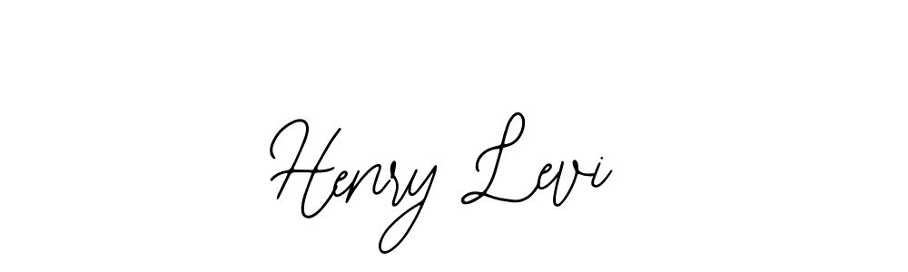 Use a signature maker to create a handwritten signature online. With this signature software, you can design (Bearetta-2O07w) your own signature for name Henry Levi. Henry Levi signature style 12 images and pictures png