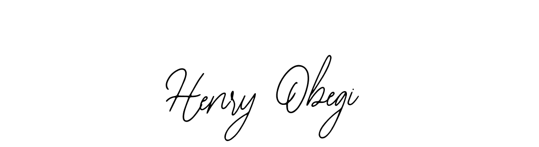 How to make Henry Obegi signature? Bearetta-2O07w is a professional autograph style. Create handwritten signature for Henry Obegi name. Henry Obegi signature style 12 images and pictures png