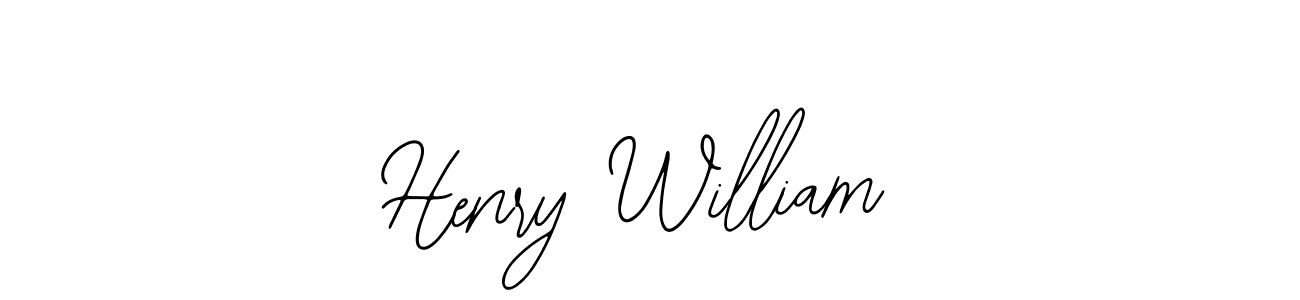 Henry William stylish signature style. Best Handwritten Sign (Bearetta-2O07w) for my name. Handwritten Signature Collection Ideas for my name Henry William. Henry William signature style 12 images and pictures png