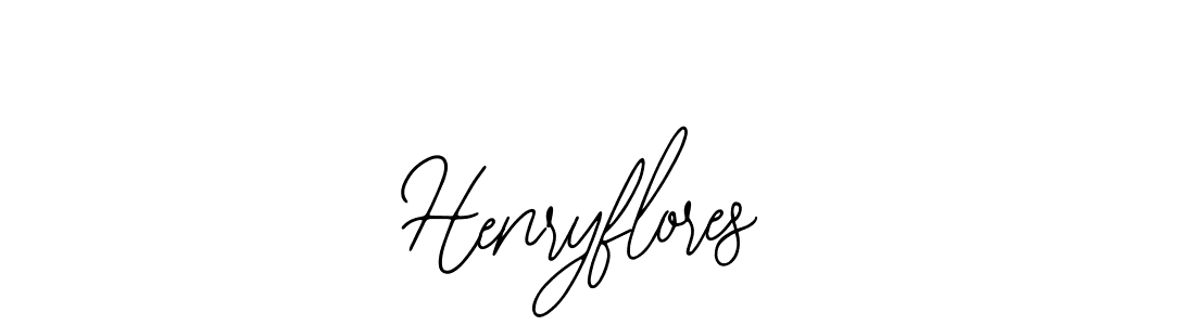 You should practise on your own different ways (Bearetta-2O07w) to write your name (Henryflores) in signature. don't let someone else do it for you. Henryflores signature style 12 images and pictures png