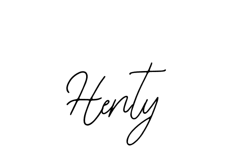 Also we have Henty name is the best signature style. Create professional handwritten signature collection using Bearetta-2O07w autograph style. Henty signature style 12 images and pictures png