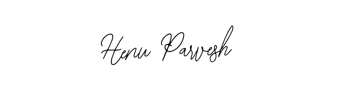 You can use this online signature creator to create a handwritten signature for the name Henu Parvesh. This is the best online autograph maker. Henu Parvesh signature style 12 images and pictures png