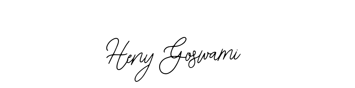 Check out images of Autograph of Heny Goswami name. Actor Heny Goswami Signature Style. Bearetta-2O07w is a professional sign style online. Heny Goswami signature style 12 images and pictures png