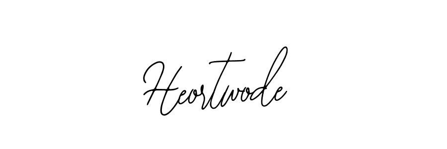 You should practise on your own different ways (Bearetta-2O07w) to write your name (Heortwode) in signature. don't let someone else do it for you. Heortwode signature style 12 images and pictures png