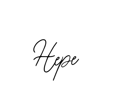 Create a beautiful signature design for name Hepe. With this signature (Bearetta-2O07w) fonts, you can make a handwritten signature for free. Hepe signature style 12 images and pictures png