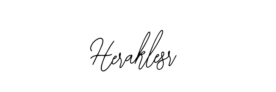 Make a beautiful signature design for name Heraklesr. With this signature (Bearetta-2O07w) style, you can create a handwritten signature for free. Heraklesr signature style 12 images and pictures png