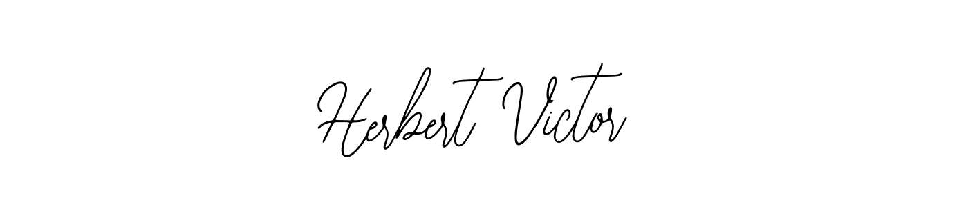 Make a beautiful signature design for name Herbert Victor. With this signature (Bearetta-2O07w) style, you can create a handwritten signature for free. Herbert Victor signature style 12 images and pictures png