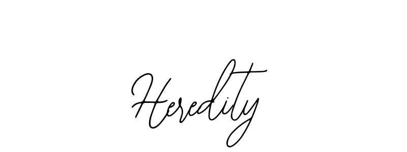 Make a beautiful signature design for name Heredity. Use this online signature maker to create a handwritten signature for free. Heredity signature style 12 images and pictures png
