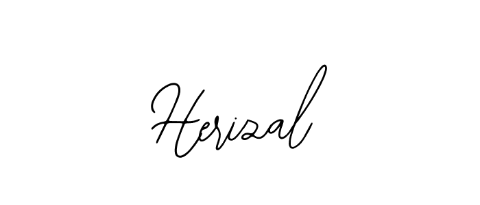 How to make Herizal name signature. Use Bearetta-2O07w style for creating short signs online. This is the latest handwritten sign. Herizal signature style 12 images and pictures png