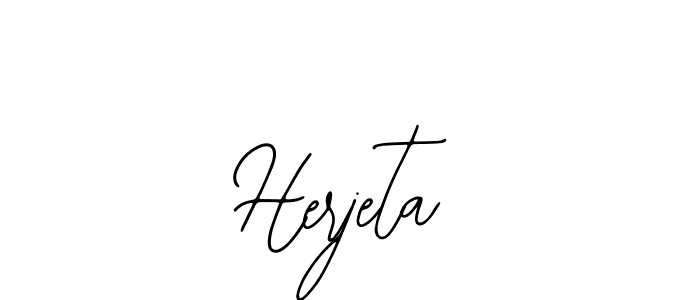 Create a beautiful signature design for name Herjeta. With this signature (Bearetta-2O07w) fonts, you can make a handwritten signature for free. Herjeta signature style 12 images and pictures png