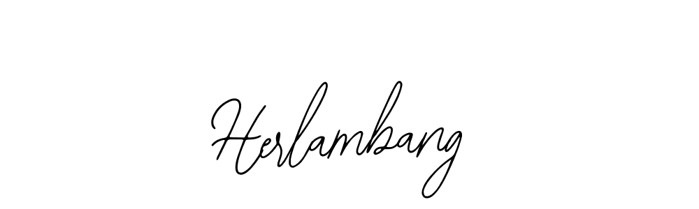 Similarly Bearetta-2O07w is the best handwritten signature design. Signature creator online .You can use it as an online autograph creator for name Herlambang. Herlambang signature style 12 images and pictures png