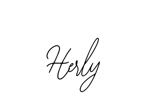 if you are searching for the best signature style for your name Herly. so please give up your signature search. here we have designed multiple signature styles  using Bearetta-2O07w. Herly signature style 12 images and pictures png
