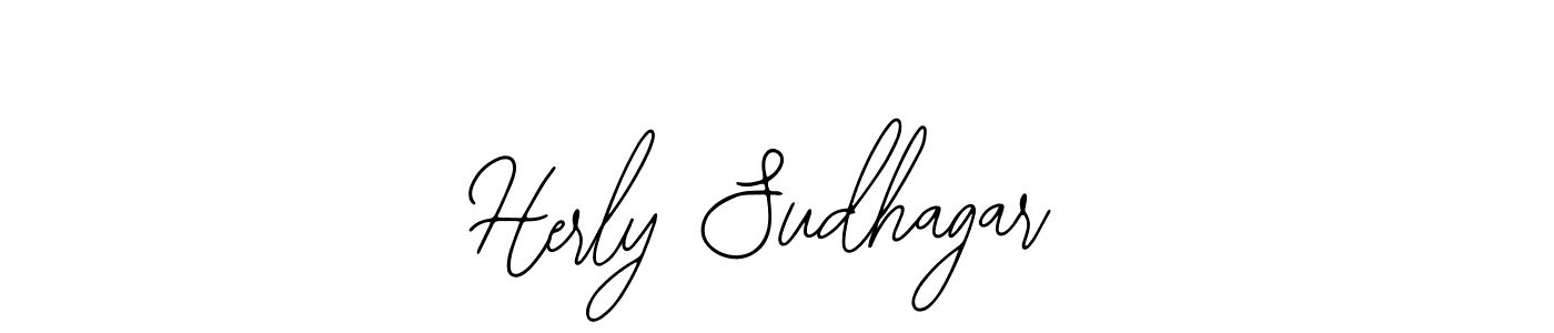Make a beautiful signature design for name Herly Sudhagar. With this signature (Bearetta-2O07w) style, you can create a handwritten signature for free. Herly Sudhagar signature style 12 images and pictures png