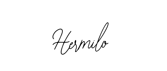 if you are searching for the best signature style for your name Hermilo. so please give up your signature search. here we have designed multiple signature styles  using Bearetta-2O07w. Hermilo signature style 12 images and pictures png