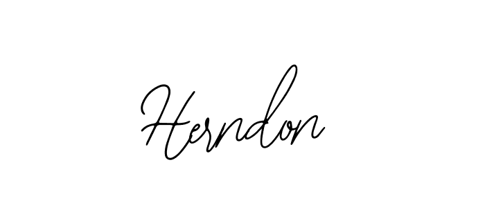 Herndon stylish signature style. Best Handwritten Sign (Bearetta-2O07w) for my name. Handwritten Signature Collection Ideas for my name Herndon. Herndon signature style 12 images and pictures png