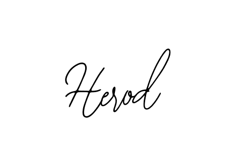 Make a beautiful signature design for name Herod. With this signature (Bearetta-2O07w) style, you can create a handwritten signature for free. Herod signature style 12 images and pictures png